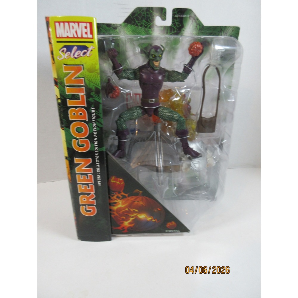 Marvel Select Green Goblin Action Figure Diamond Select Toys Spider-Man Villain